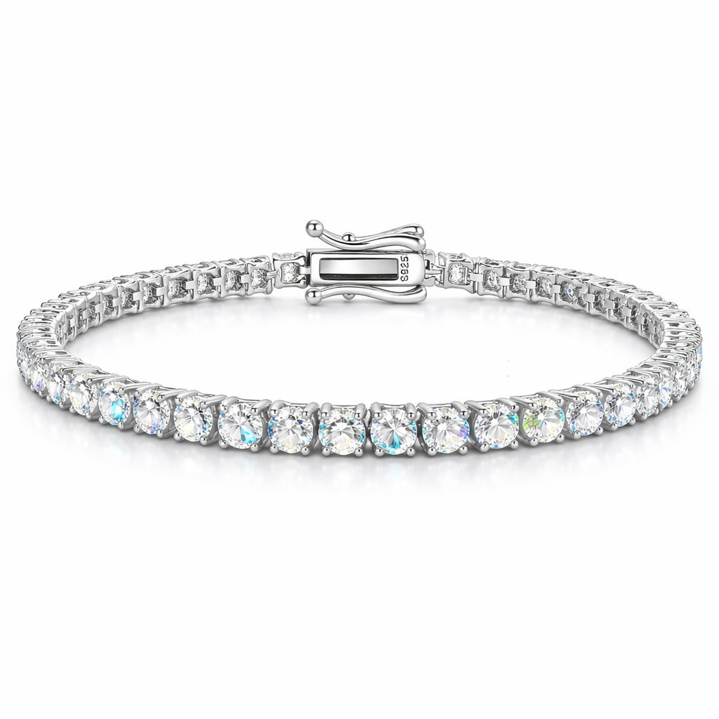 3mm Moissanite Tennis Bracelet